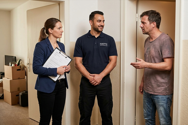 Begleitschutz bei Mieterauszügen & Räumungen