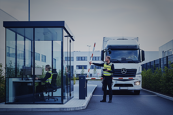 Bewachung von Gewerbeimmobilien