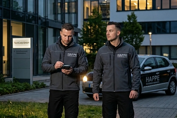 Regelmäßige Kontrollgänge außen