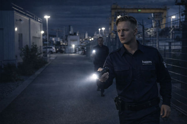 Rund um die Uhr Bewachung