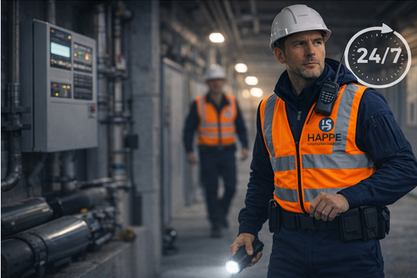 Professionelle Brandwache