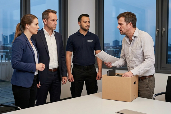 Schutz bei Mitarbeiterkündigungen & aggressiven ehemaligen Mitarbeitern