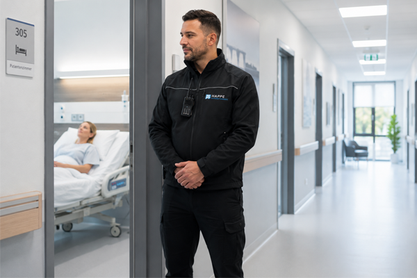 Schutz von Patienten, Personal, Besuchern und Sachwerten