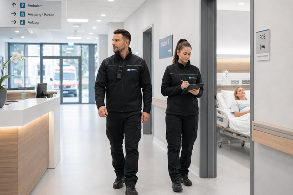 Sicherheitsdienst Krankenhaus: Aufgaben im Alltag einer Klinik