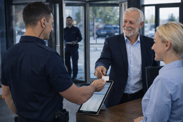 Zutrittskontrolle & Besuchermanagement