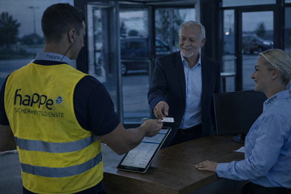 Zutrittskontrolle bei Öffnung